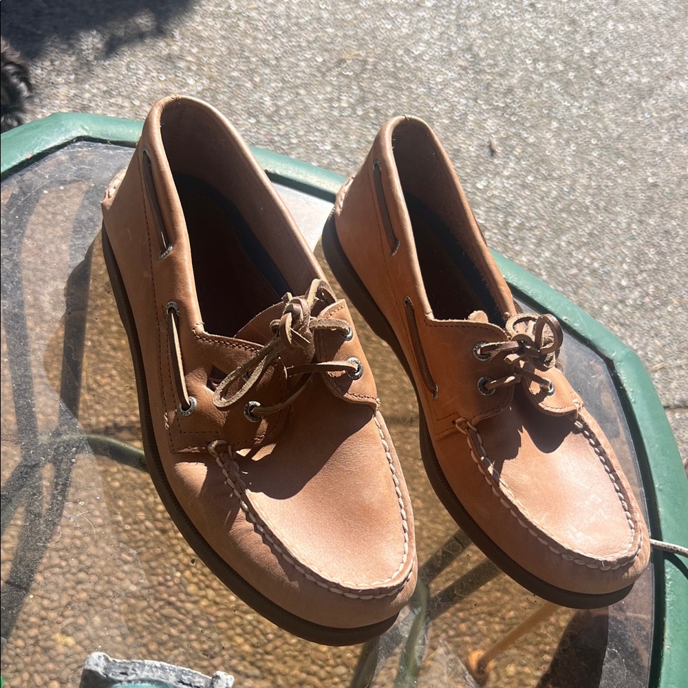 Men's SPERRY Tan Boat Shoes